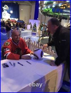 Artemi Panarin, Michal Rozsival, Victor Tikhonov Autographed Soccer Ball