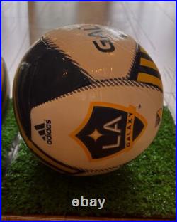 Ashley Cole autographed LA Galaxy Soccer Ball in protective case-100% authentic