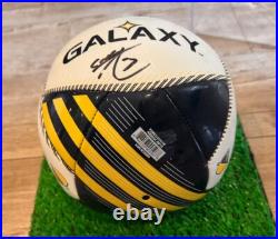 Ashley Cole autographed LA Galaxy Soccer Ball in protective case-100% authentic