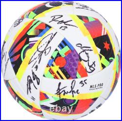 Atlanta United FC Signed MU Soccer Ball from 2024 Season with13 Autos AE18372