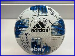 Atlanta United signed MLS game ball from 2018 win versus Philly Union with CoA