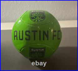 Austin FC team signed Logo Mini Ball MLS