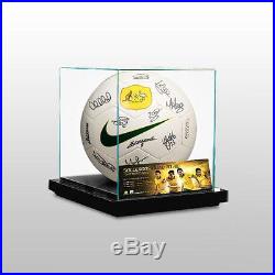 Australia 2014 Fifa World Cup Socceroos Squad Signed Ball Presentation Box