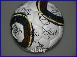 Australia Socceroos Hand Signed Soccerball + Photo Proof