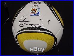 Australia Tim Cahill signed 2010 World Cup Jabulani Soccer Ball + COA