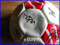 Authentic 2003 Team Signed IU Indiana Hoosiers Soccer Ball Autograohed Auto VTG