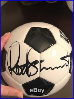 Authentic Rod Stewart Signed Soccer Ball Oct 21, 2018 From Santa Barbara Bowl