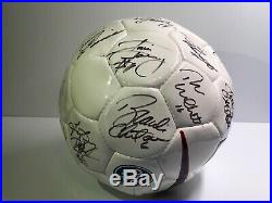 Autographed 1999 US Women's Soccer Team Ball (Nike) Mia Hamm, Tony DiCicco +++