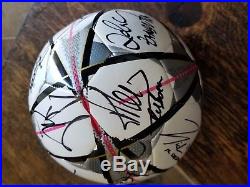 Autographed Adidas Champions League Soccer Ball