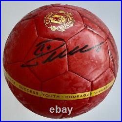 Autographed Fanatics Authentic Cristiano Ronaldo Manchester United Soccer Ball