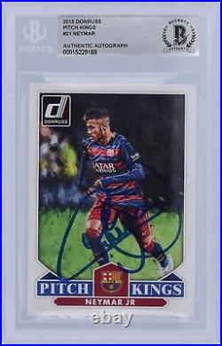 Autographed Neymar FC Barcelona Card