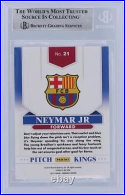 Autographed Neymar FC Barcelona Card
