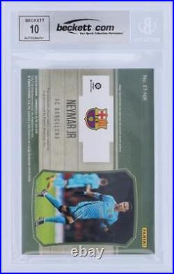 Autographed Neymar FC Barcelona Card Fanatics Authentic COA Item#12553811