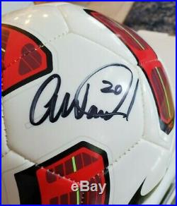 Autographed Nike Soccer Ball Mia Hamm Brandi Chastain Abby Wambach RARE