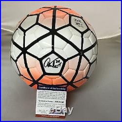 Autographed/Signed ABBY WAMBACH USA World Cup Soccer Ball USWNT PSA/DNA COA Auto