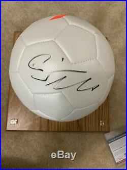 Autographed Signed CRISTIANO RONALDO Mercurial Soccer Ball PSA COA with Case