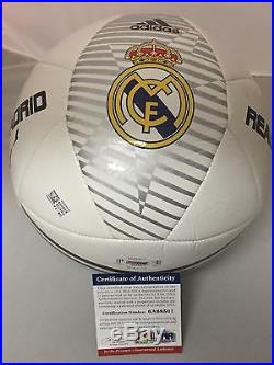 Autographed/Signed CRISTIANO RONALDO Real Madrid Soccer Ball PSA/DNA COA Auto