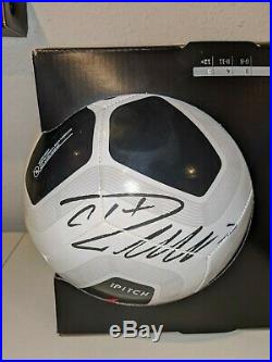 Autographed / Signed Nike Soccer Ball Cristiano Rolando Juventas withCOA