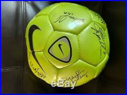 Autographed Soccer Ball from US Women's Team Legends