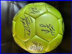 Autographed Soccer Ball from US Women's Team Legends