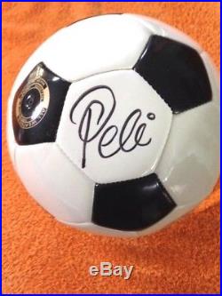 Awesome! Pele Autographed Collectible Wilson Soccer Ball