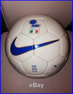 Ball Official Nike NK 250 GEO 1997-98 / Nike Match ball NK 250 ITA GEO Signed