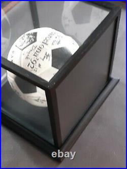 Barcelona 1992 Olympic Team USA Signed Autographed Soccer Ball with Display Case