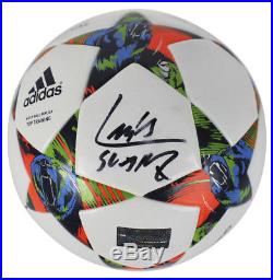 Barcelona Luis Suarez Authentic Signed Adidas Soccer Ball Fanatics Holo #A310315