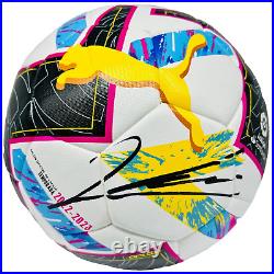 Barcelona Robert Lewandowski Signed La Liga Soccer Ball BAS Beckett Witnessed