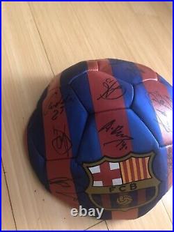 Barcelona Women's Team Autographed Soccer Ball