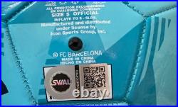 Barcelona star Pedri Signed Soccer Ball SWAU COA S76764