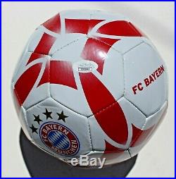 Bastian Schweinsteiger Signed Bayern Munich Soccer Ball withJSA COA DD22662