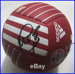 Bastian Schweinsteiger Signed Fc Bayern Munchen Soccer Ball Munich Germany Jsa