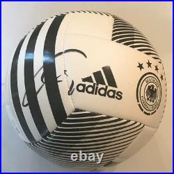 Bastian Schweinsteiger Signed Germany Soccer Ball Deutschland World Cup Jsa