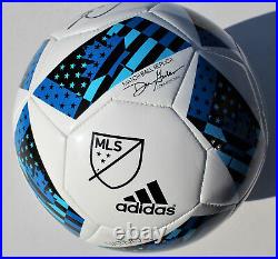 Bastian Schweinsteiger Signed MLS Replica Match Ball Soccer Ball withJSA COA