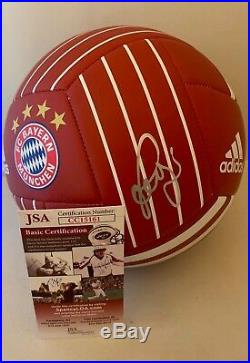 Bastian Schweinsteiger signed FC Bayern Munich Size 5 Soccer Ball Munchen JSA