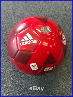 Bayern Munich Alphonso Davies Autographed Signed Size 5 Soccer Ball COA #3