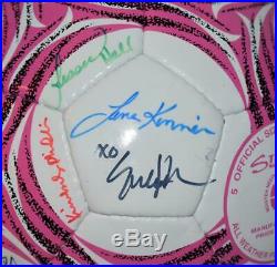 BenchWarmer 2014 Master Case Dealer Bonus Autographed Soccer Ball 58 Autos #d/99