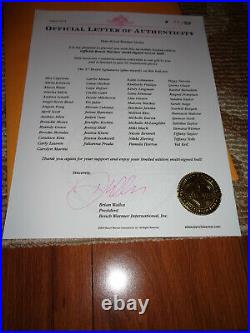 Benchwarmer Signed Soccer Ball 57 Model Autograph #d 74/99 Sandra Taylor 2014