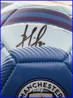 Bernardo Silva Signed Manchester City Soccer Ball Fanatics Authentic Bernardo Silva Signed Manchester City Soccer Ball Fanatics Authentic