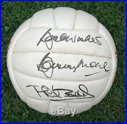 Bobby Moore England Signed Football Size 5 Signed By By 6 Stars. Original & Rare