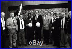 Bossini Soccer Ball Friendly Match Hungary Vs. Brazil 1994 Signed By Pele
