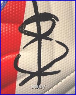 Bradley Barcola Signed Nike PSG Soccer Ball Beckett BAS Authenticated