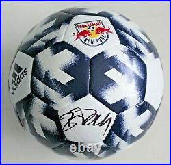 Bradley Wright Phillips New York Red Bulls Signed Soccer Ball withCOA MLS Size 5 A