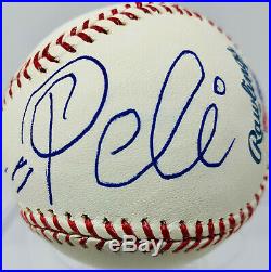 Brazil Edson Pele Signed Baseball Full Name Autographed PSA DNA COA