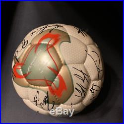 Brazil national football team 2002 World Cup Korea-Japan signed ball