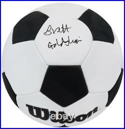 Brett Goldstein (Roy Kent) Signed Wilson B&W Sz-5 Soccer Ball (Ted Lasso)SS COA