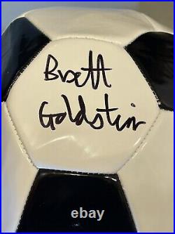 Brett Goldstein (Roy Kent) Signed Wilson Soccer Ball (Schwartz) Ted Lasso