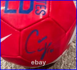 CARLI LLOYD Autographed Signed US Women's USA Nike Soccer Ball JSA COA/HOLO