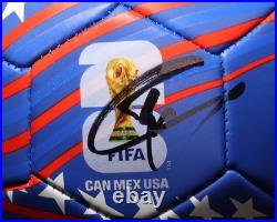 CHRISTIAN PULISIC Signed WORLD CUP 2026 Soccer Ball USMNT USA + Proof FIFA